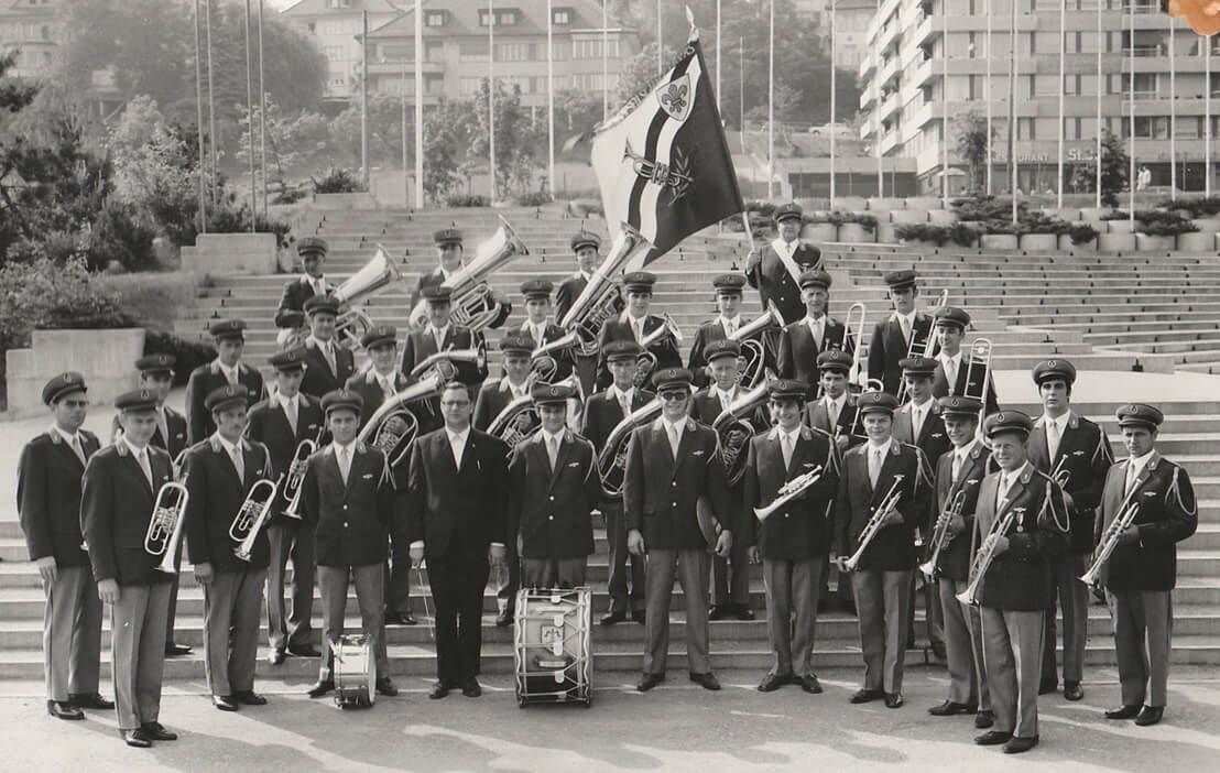 MG Vilters 1970: Teilnahme kant.&nbsp;Musikfest&nbsp;St.&nbsp;Gallen