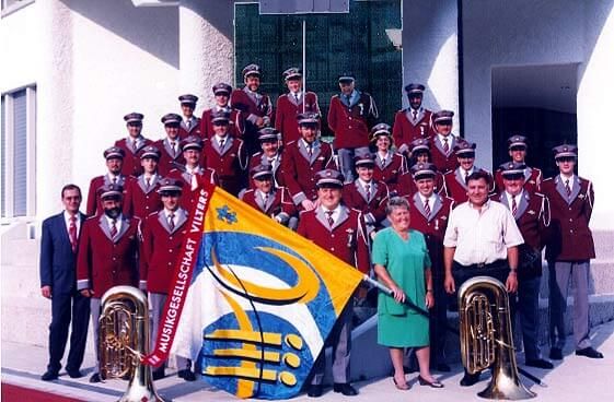 MG Vilters 1998: Fahnenweihe
